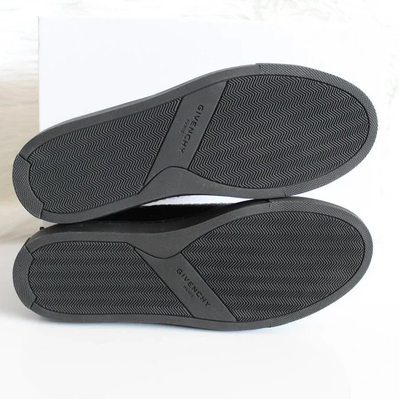 Givenchy Women's Urban Street Allover Logo Monogram Black Patent Leather Sneaker - Picture 14 of 16